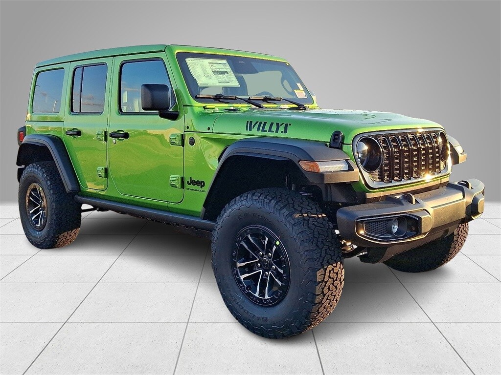 New 2026 Jeep Wrangler 4-DOOR WILLYS Sport Utility