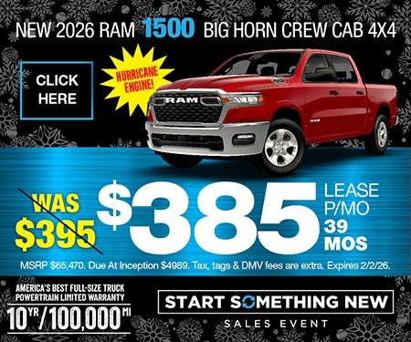 PA RAM Dealer RAM 1500 Special Offer