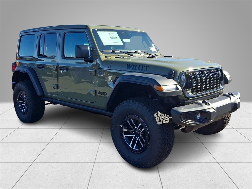 New 2026 Jeep Wrangler 4-DOOR WILLYS Sport Utility