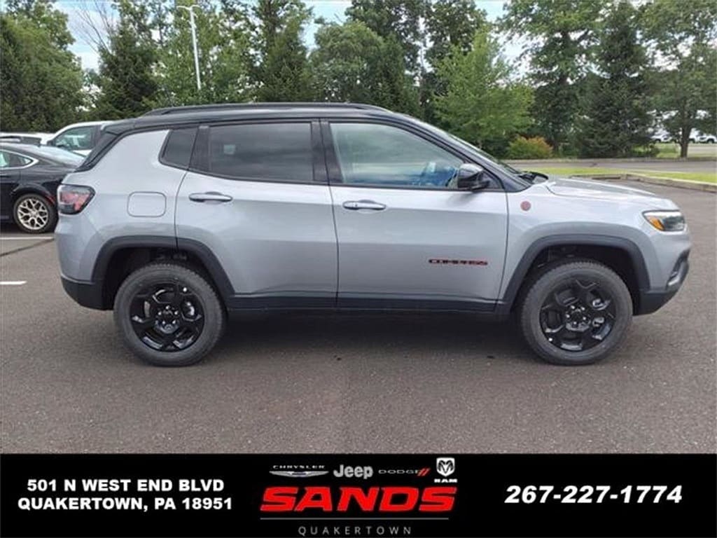 Certified 2023 Jeep Compass Trailhawk with VIN 3C4NJDDN3PT525406 for sale in Quakertown, PA