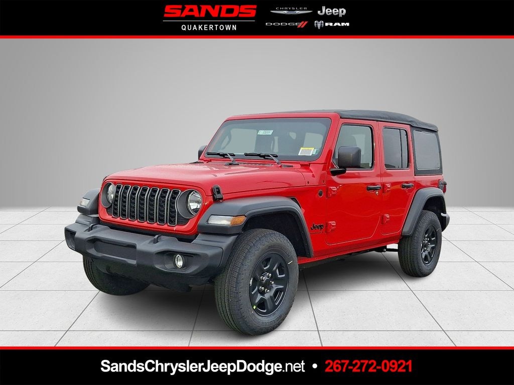 New 2026 Jeep Wrangler 4-DOOR SPORT Sport Utility