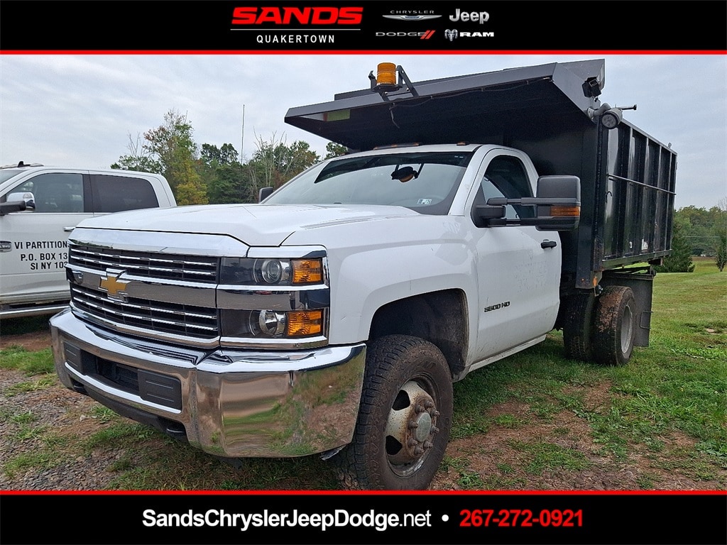 Used 2018 Chevrolet Silverado 3500HD Chassis WT Truck Regular Cab