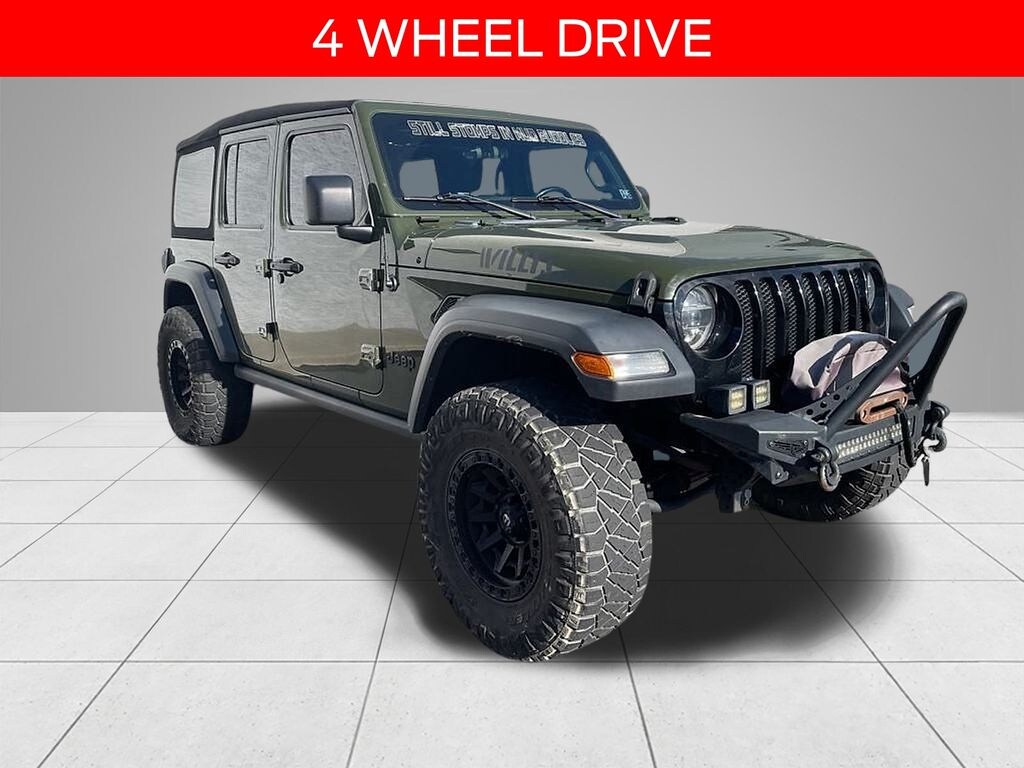 Used 2020 Jeep Wrangler Unlimited Willys SUV