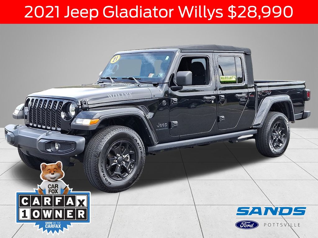 2021 Jeep Gladiator WILLYS