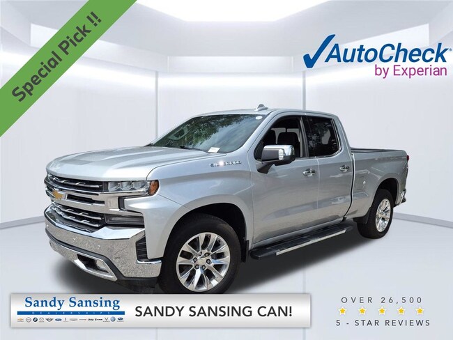 2019 Chevrolet Silverado 1500 LTZ Extended Cab Short Bed Truck
