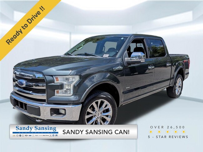 2015 Ford F-150 Lariat Crew Cab Short Bed Truck