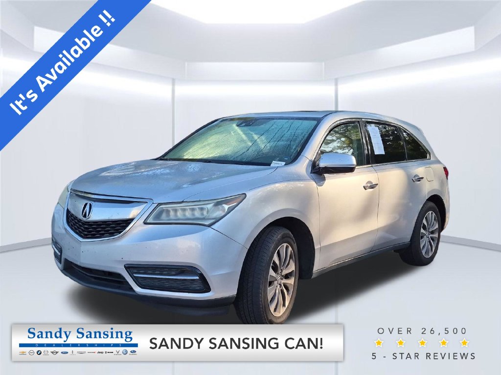 Used 2014 Acura MDX Technology Package with VIN 5FRYD3H48EB009861 for sale in Daphne, AL
