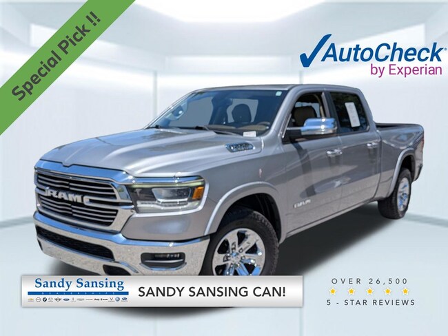 2019 Ram 1500 Laramie Crew Cab Long Bed Truck
