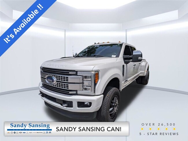 2019 Ford F-350 Platinum Crew Cab Long Bed Truck