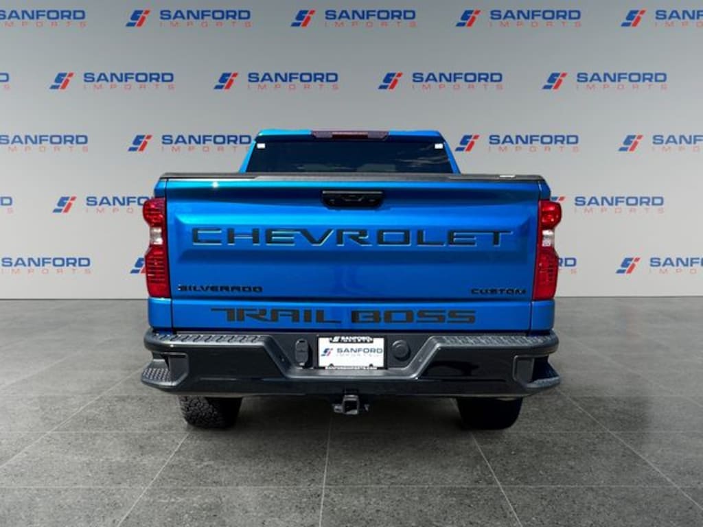 Used 2022 Chevrolet Silverado 1500 Custom Trail Boss Truck Crew Cab