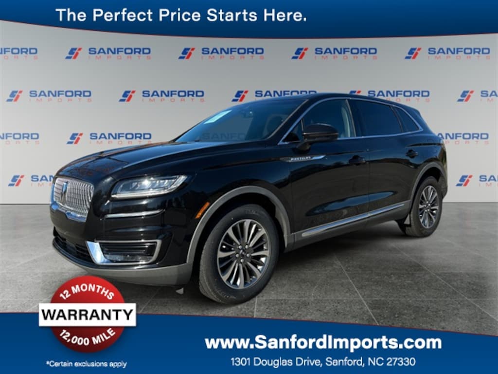 Used 2019 Lincoln Nautilus Select SUV