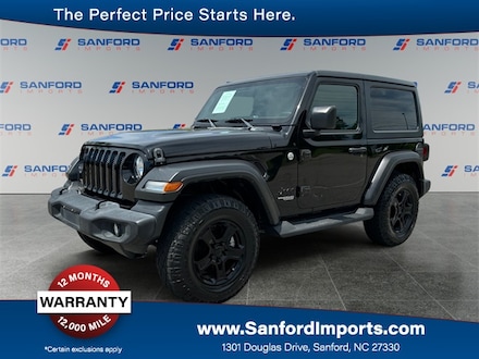 2019 Jeep Wrangler Sport 4x4 SUV