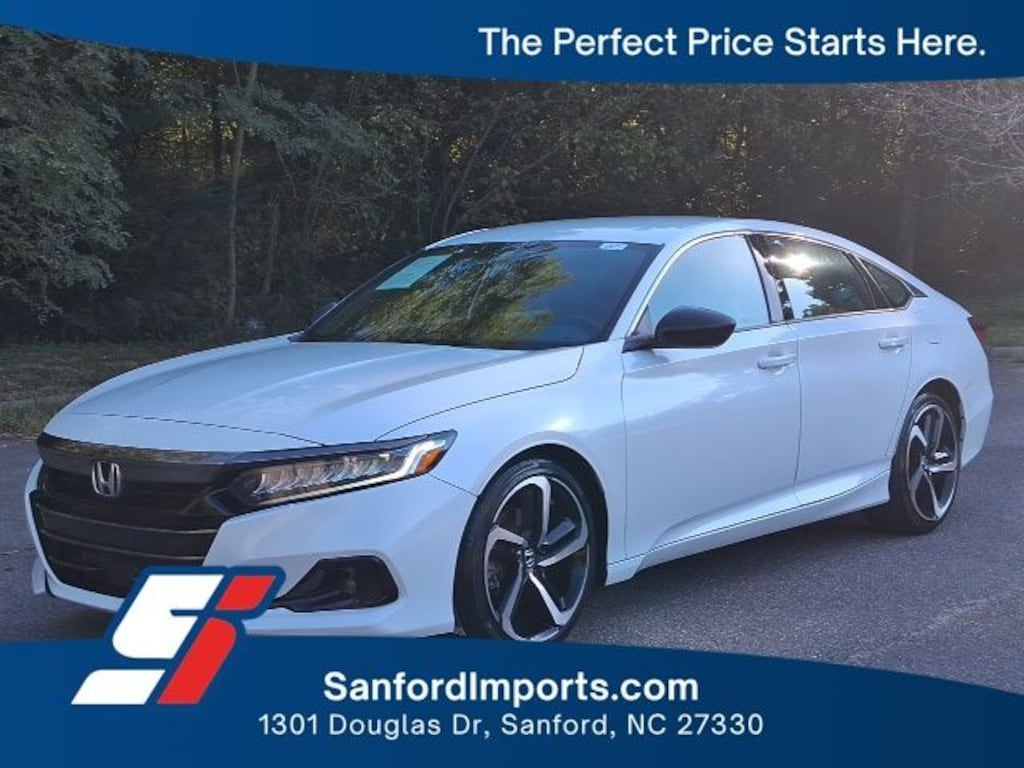 Used 2021 Honda Accord Sport 1.5T Sedan