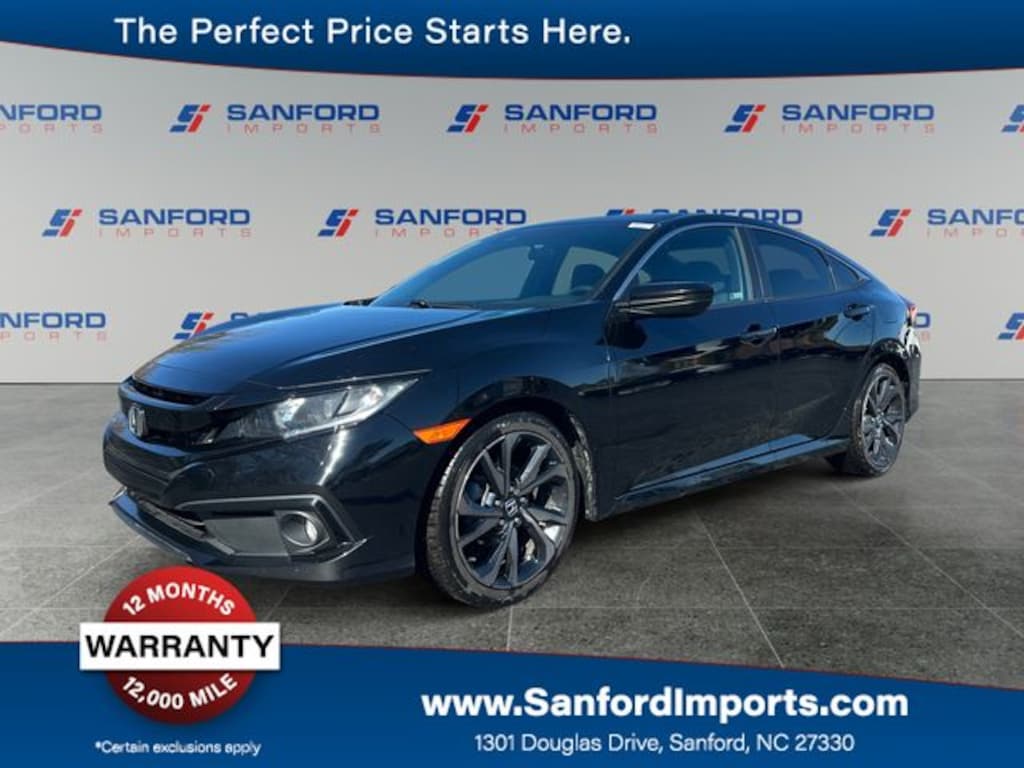 Used 2021 Honda Civic Sport Sedan