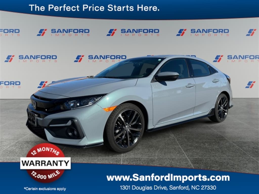 Used 2021 Honda Civic Sport Hatchback