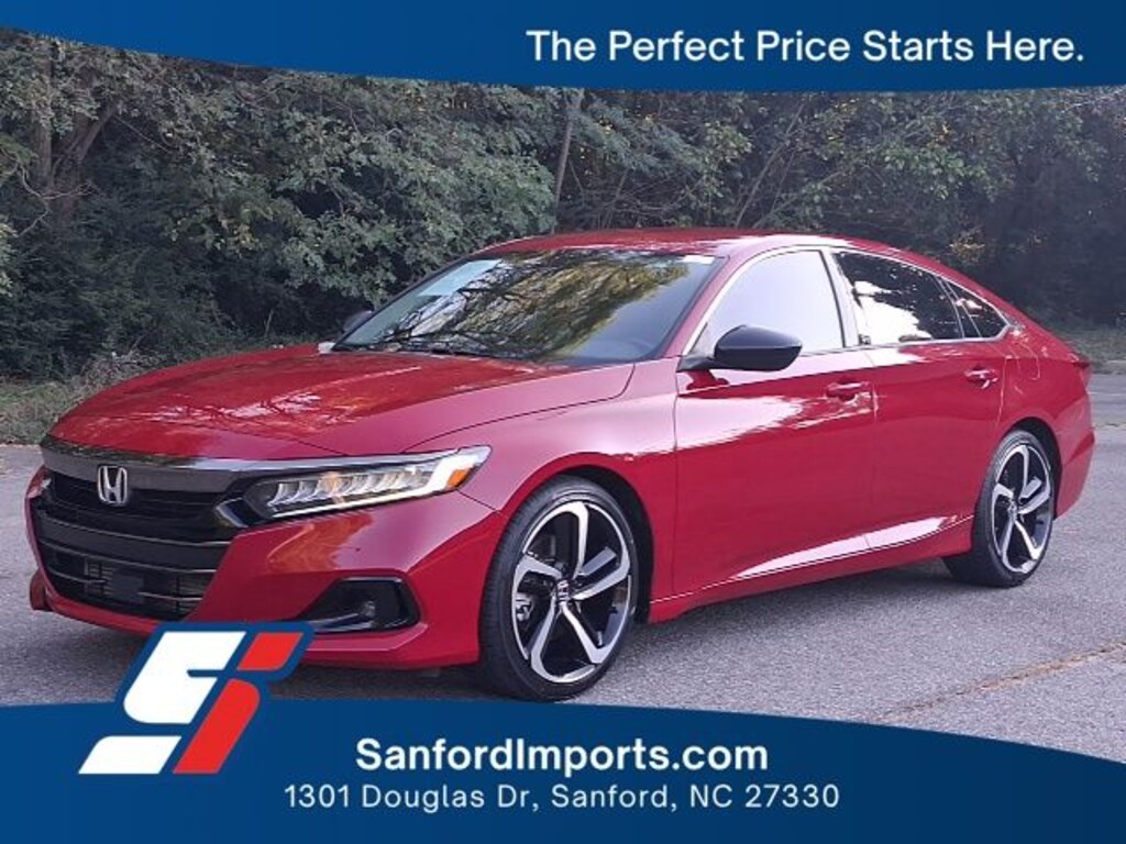 Used 2021 Honda Accord Sport SE 1.5T Sedan