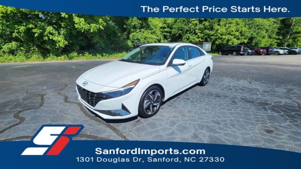 Used 2021 Hyundai Elantra HEV Limited Sedan