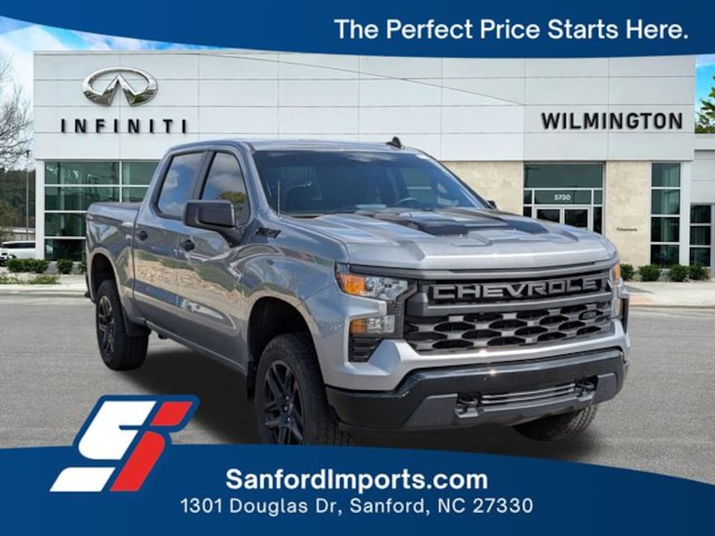 Used 2026 Chevrolet Silverado 1500 Custom Trail Boss Truck Crew Cab