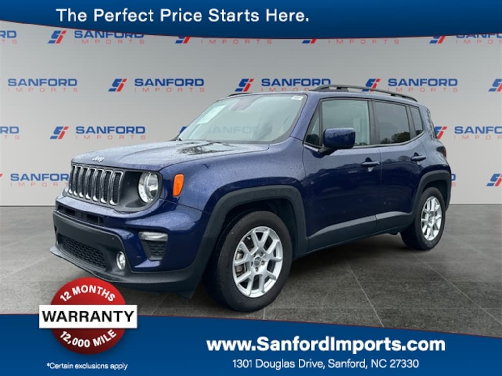 Used 2019 Jeep Renegade Latitude FWD SUV