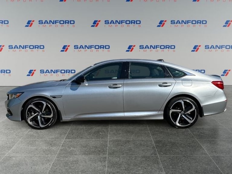 Used Honda Accord Sport sedan exterior at Sanford Imports in Sanford, NC