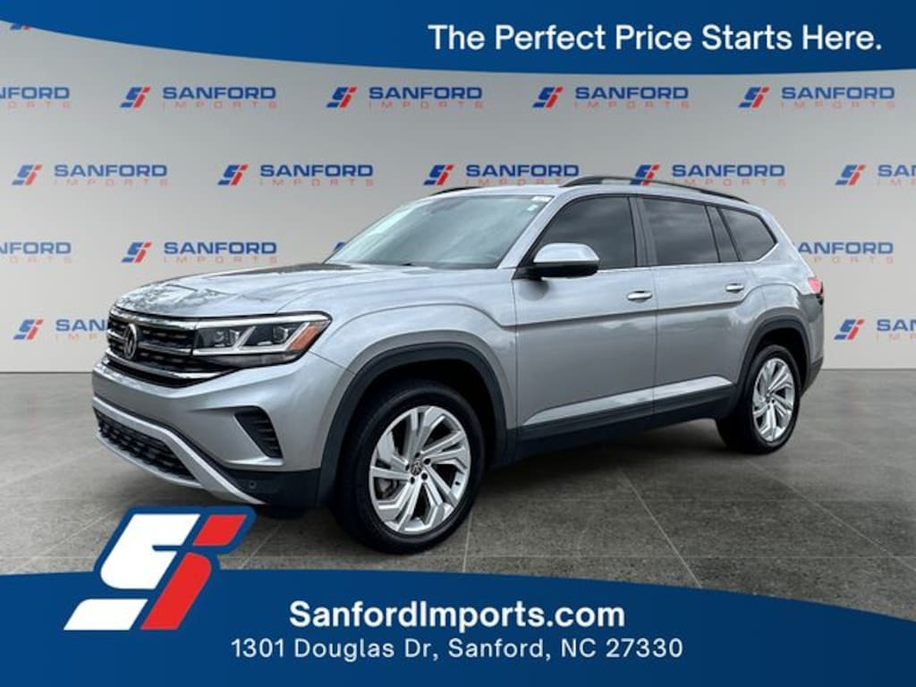 Used 2021 Volkswagen Atlas 3.6L V6 SE w/Technology SUV