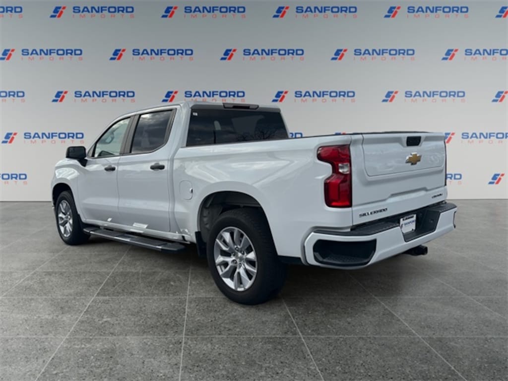 Used 2021 Chevrolet Silverado 1500 Custom Truck Crew Cab