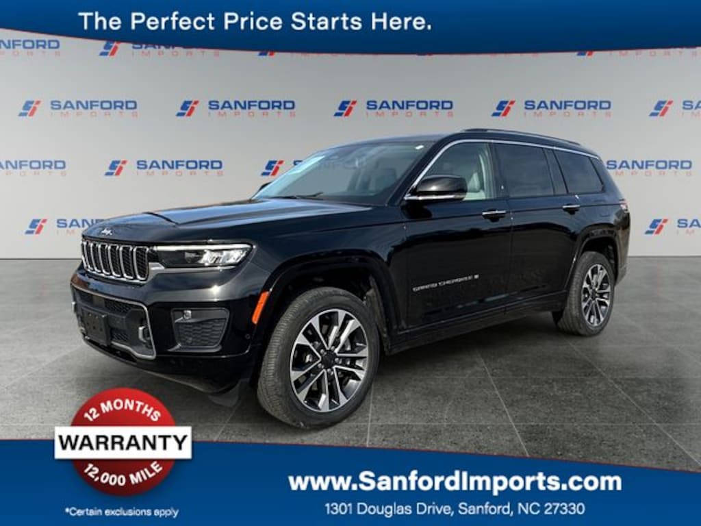 Used 2021 Jeep Grand Cherokee L Overland SUV