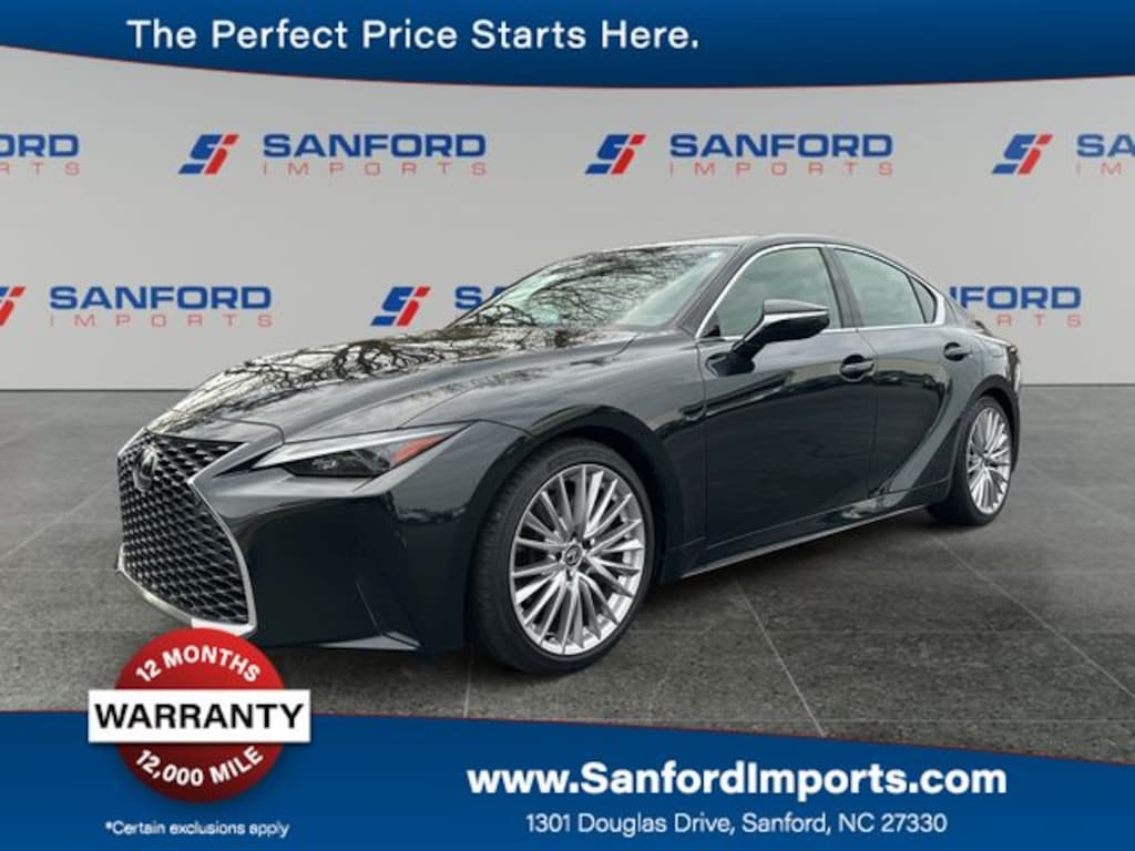 Used 2023 Lexus IS 300 Sedan