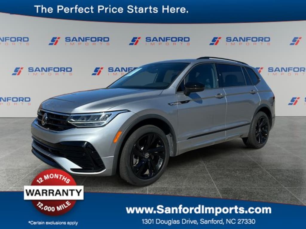 Used 2023 Volkswagen Tiguan 2.0T SE R-Line Black SUV