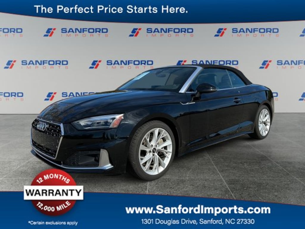 Used 2022 Audi A5 45 Premium Cabriolet