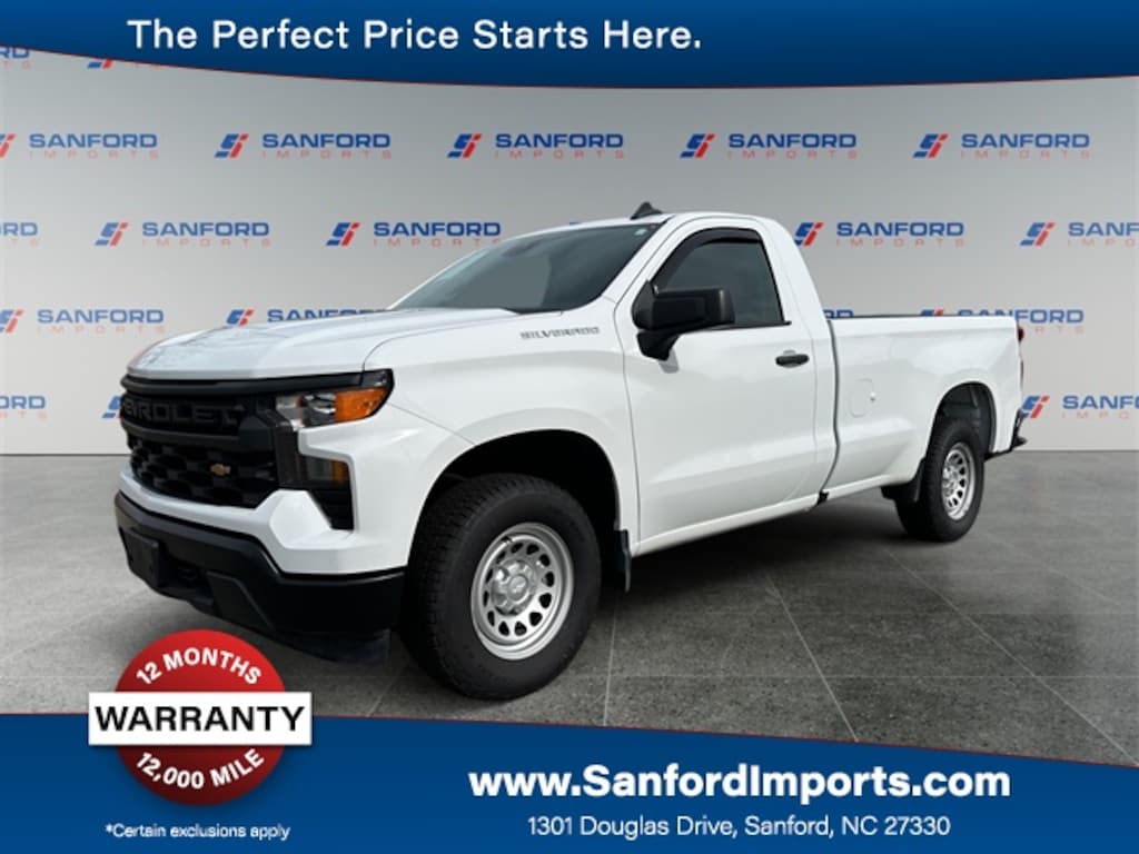 Used 2024 Chevrolet Silverado 1500 Work Truck Truck Regular Cab