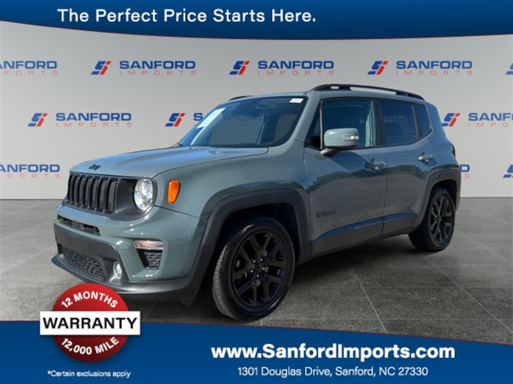 Used 2019 Jeep Renegade Latitude FWD SUV