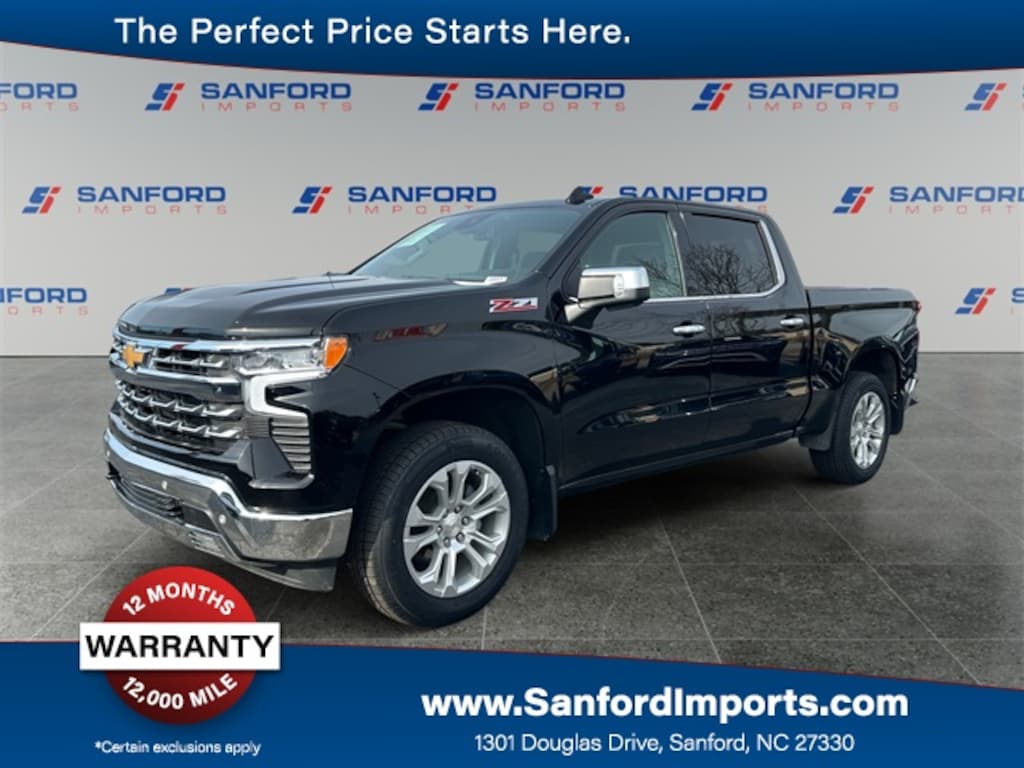 Used 2024 Chevrolet Silverado 1500 LTZ Truck Crew Cab
