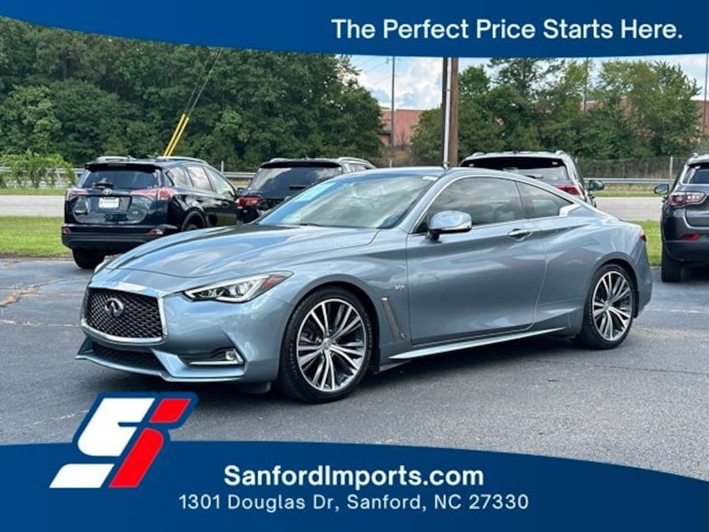 Used 2018 INFINITI Q60 3.0t LUXE Coupe