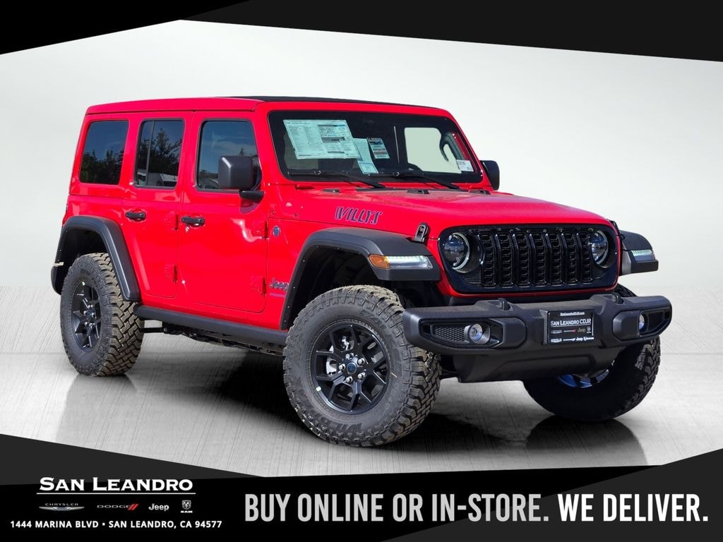 New 2025 Jeep Wrangler 4xe Willys SUV