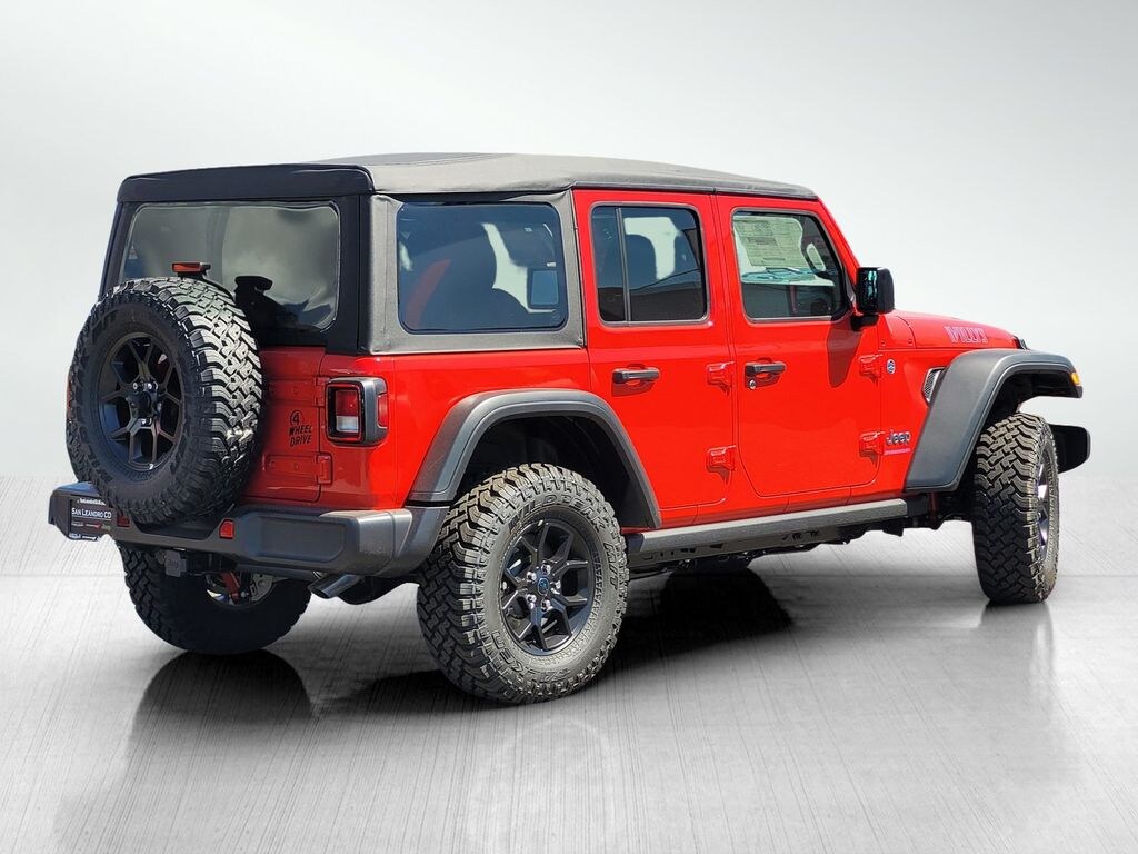 New 2025 Jeep Wrangler 4xe Willys SUV