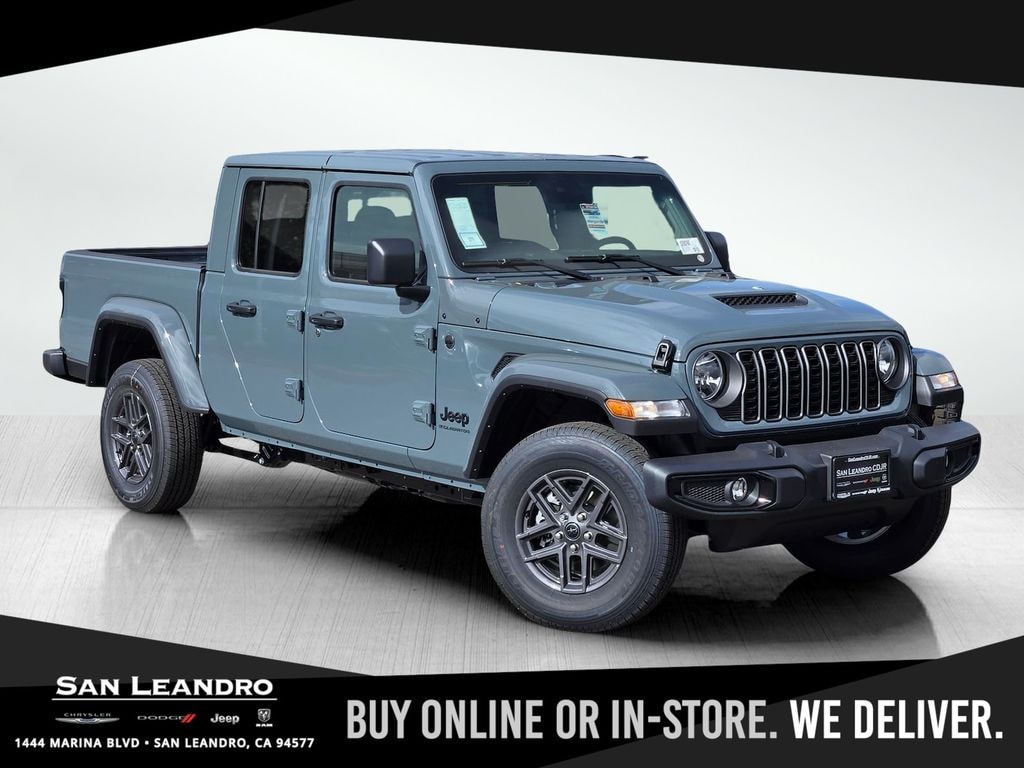 New 2025 Jeep Gladiator Sport S Crew Cab