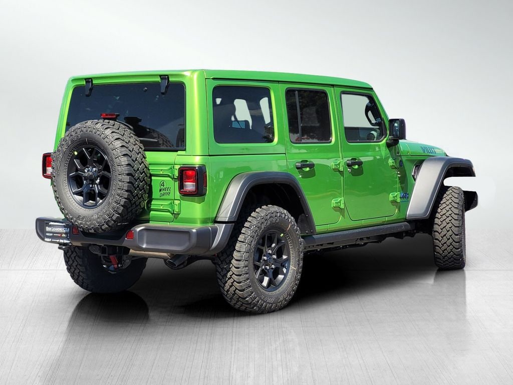 New 2025 Jeep Wrangler 4xe Willys SUV