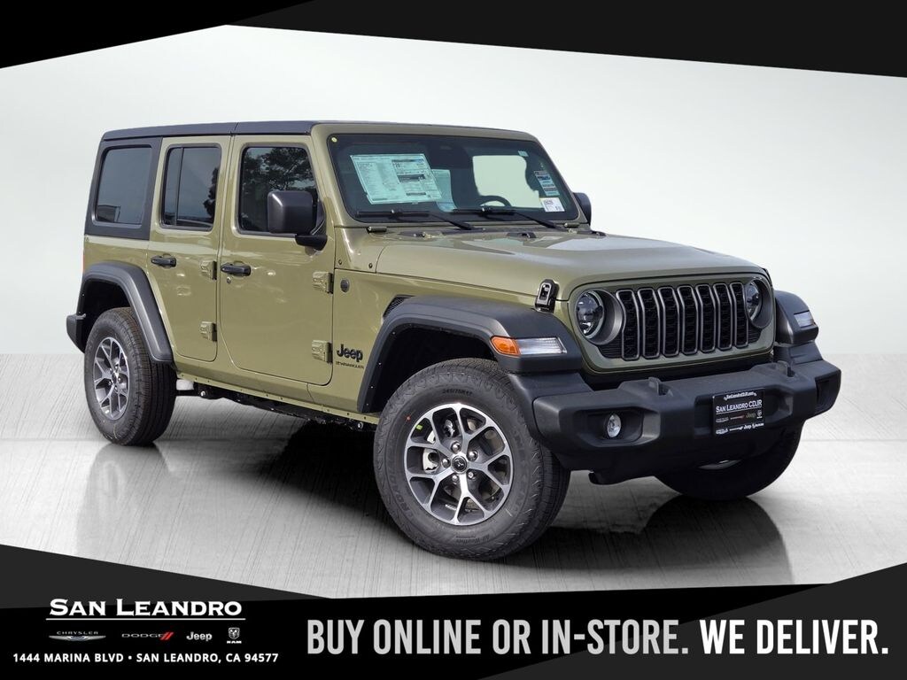 New 2026 Jeep Wrangler Sport S 4-door