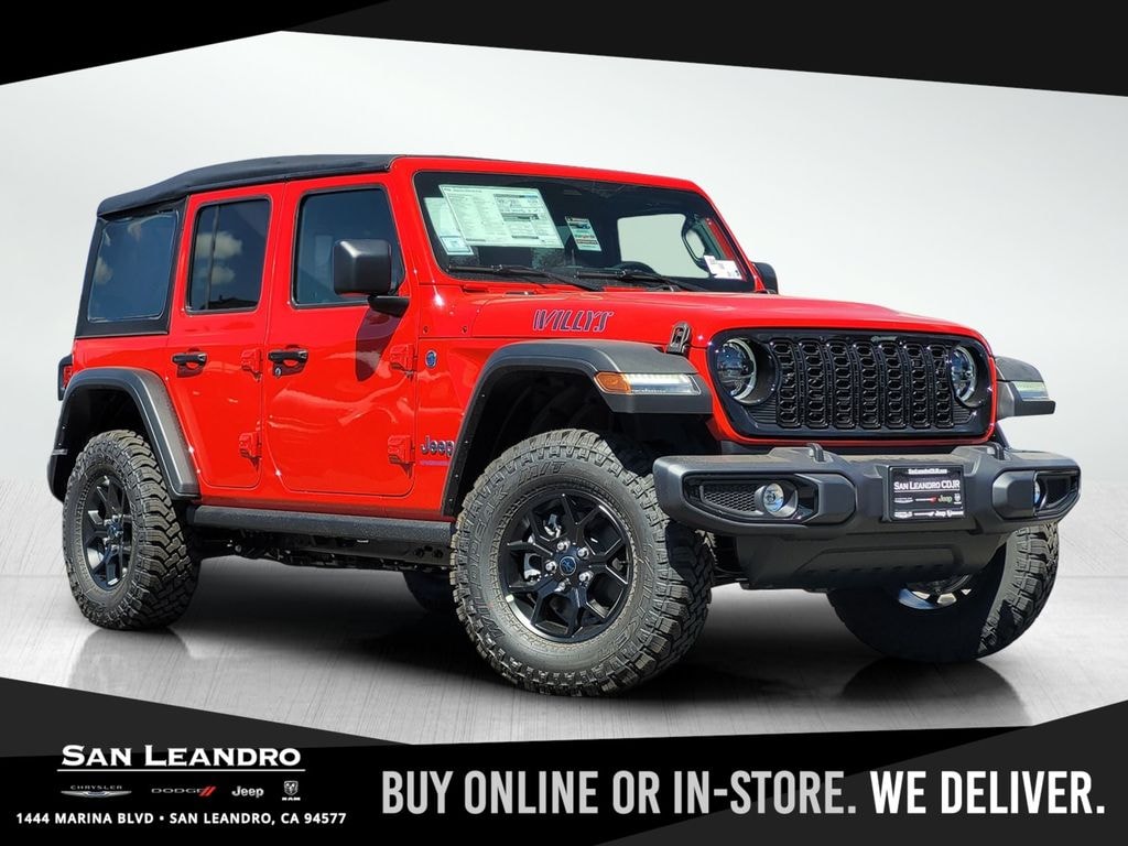 New 2025 Jeep Wrangler 4xe Willys SUV