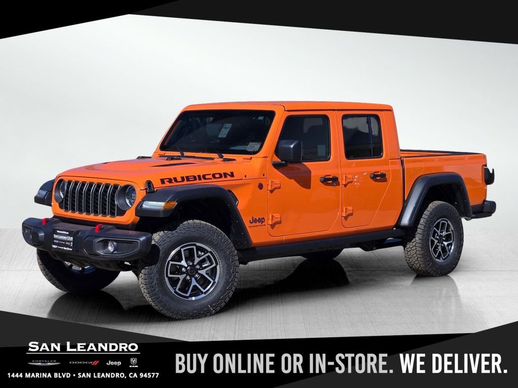 New 2025 Jeep Gladiator Rubicon Crew Cab