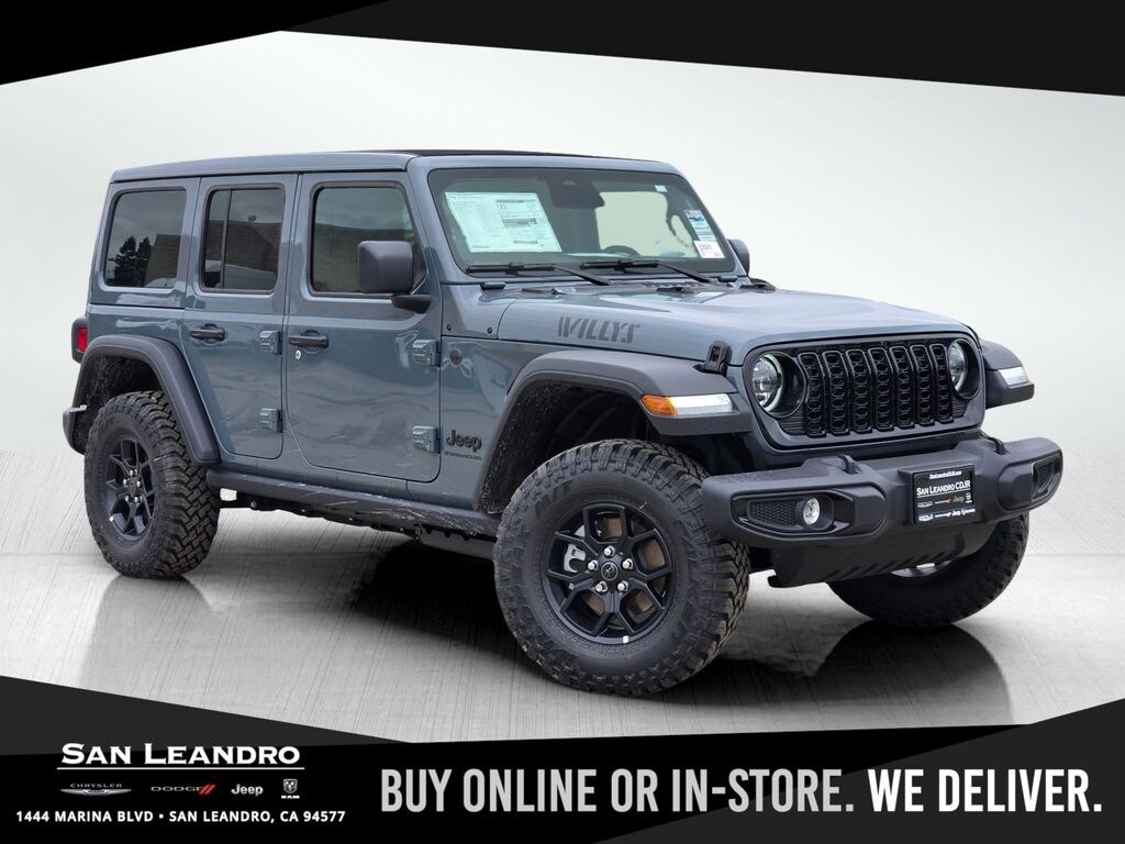 New 2026 Jeep Wrangler Willys 4-door