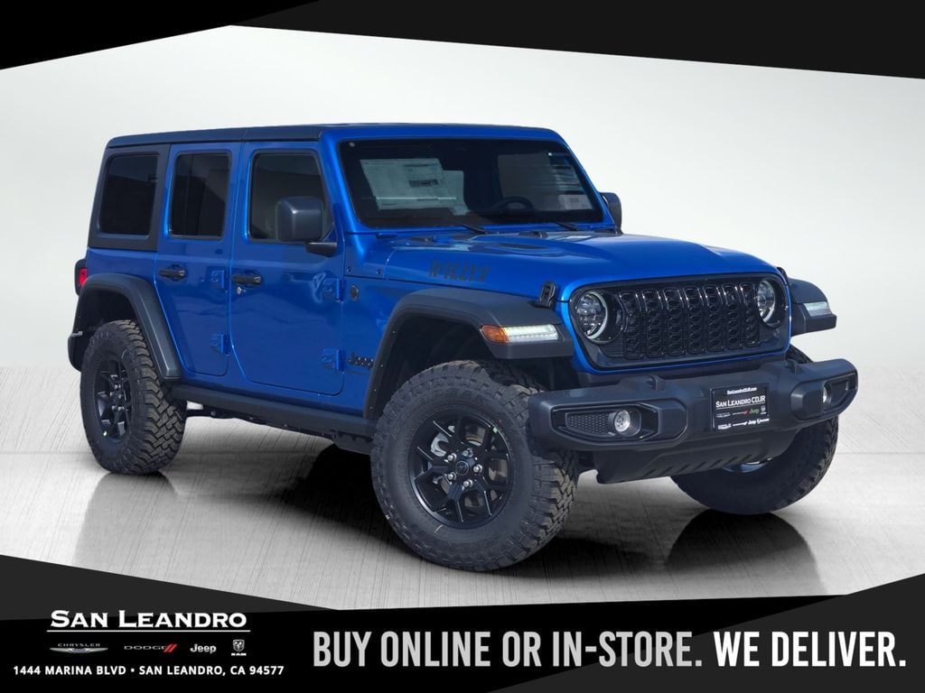 New 2026 Jeep Wrangler Willys 4-door