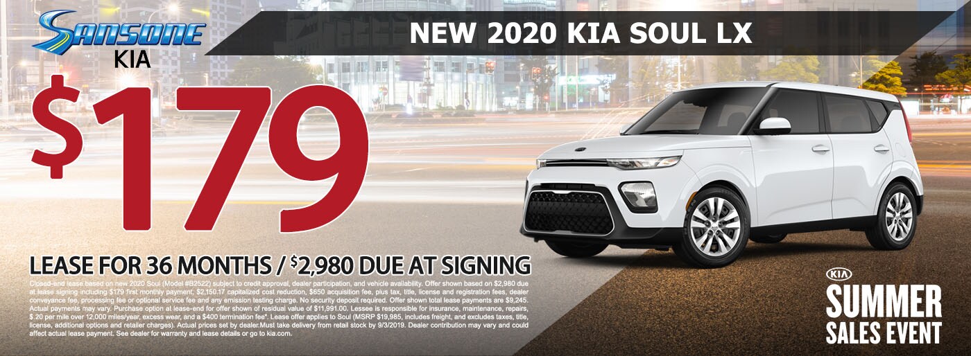 Sansone Kia NJ Kia Dealership Avenel, NJ