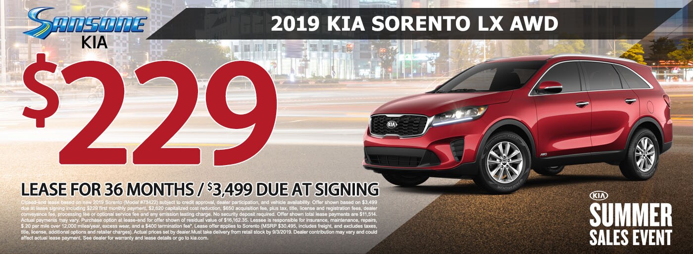 Sansone Kia NJ Kia Dealership Avenel, NJ