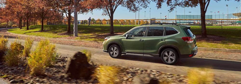 2020 Subaru Forester near a park