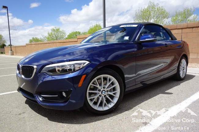 Used 2016 Bmw 228i For Sale At Sandia Mini Vin