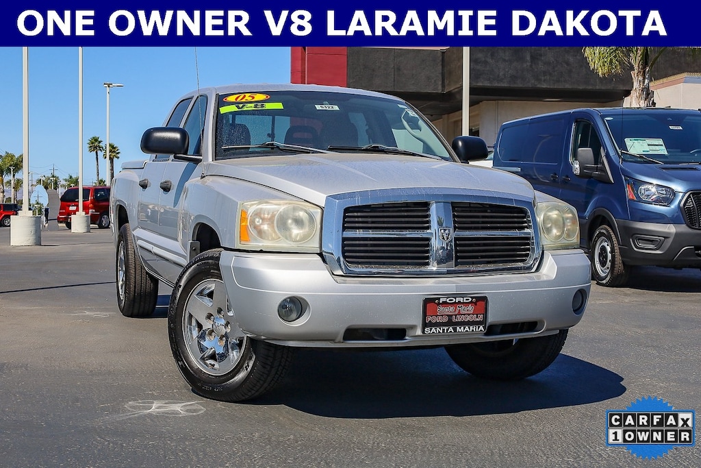Used 2005 Dodge Dakota Laramie Truck Quad Cab