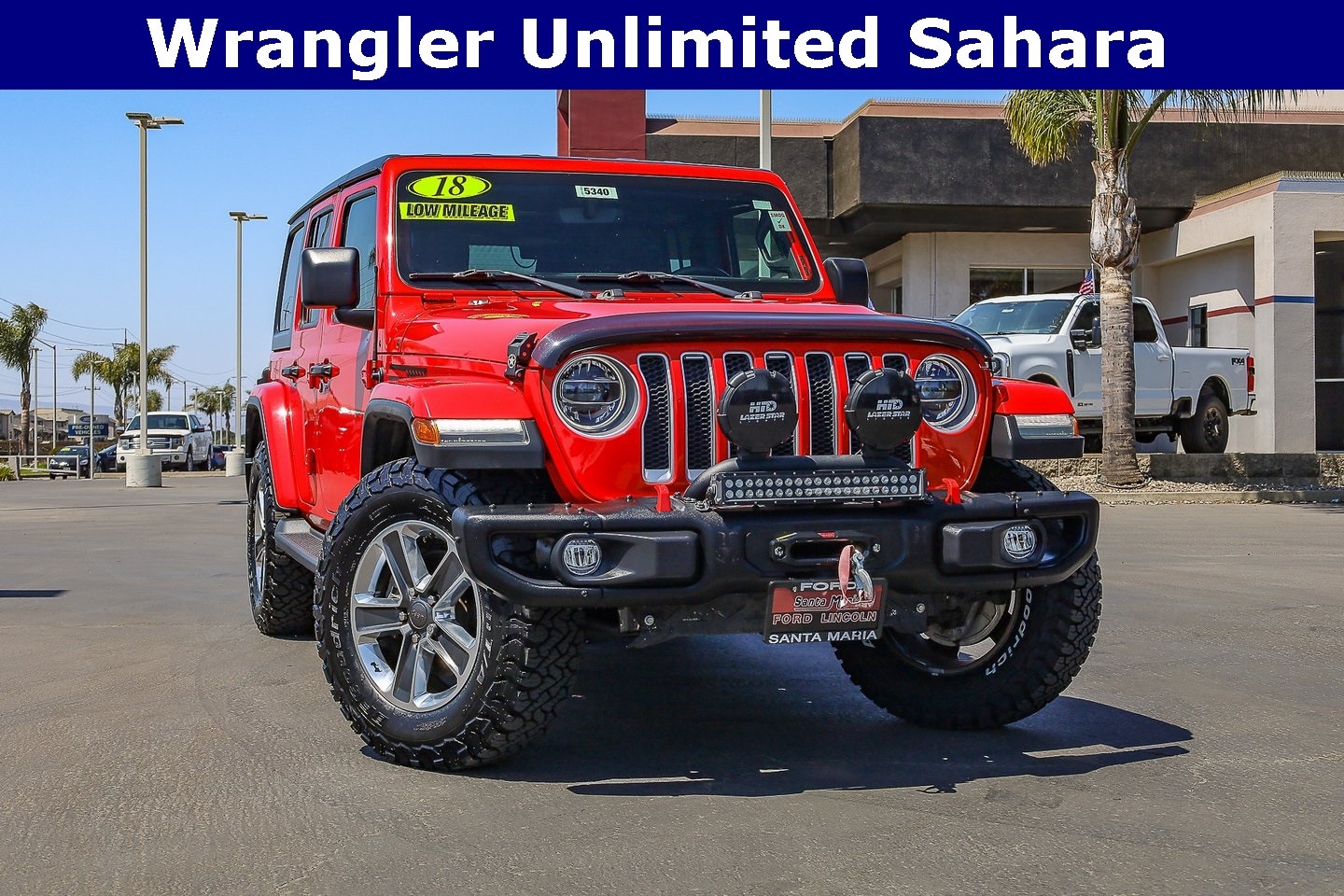 2018 Jeep Wrangler Unlimited Sahara 4x4