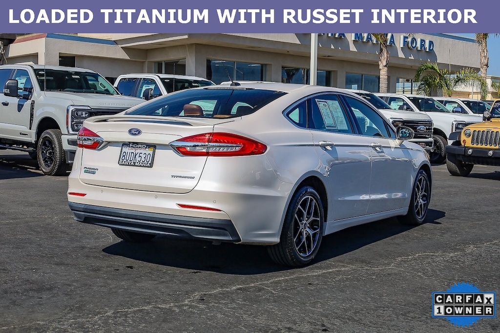 Used 2019 Ford Fusion Energi Titanium Sedan